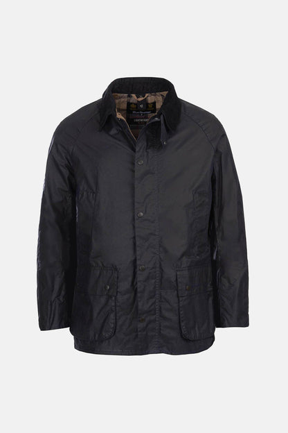 Lightweight Ashby Waxed Jacket - ROYAL NAVY