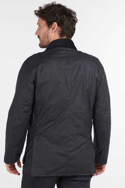 Lightweight Ashby Waxed Jacket - ROYAL NAVY