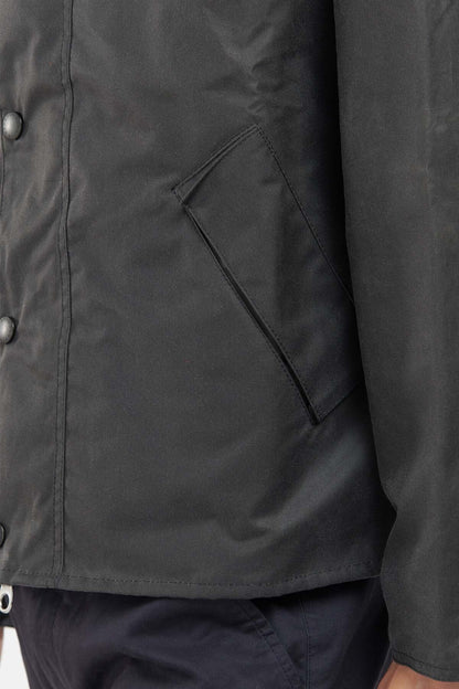 OS Transport Wax Jacket - GREY