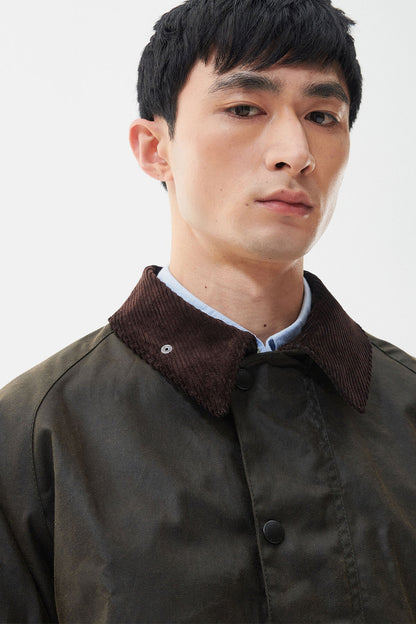 OS Transport Wax Jacket - OLIVE