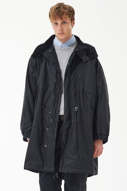 Torrent Wax Parka Jacket - BLACK