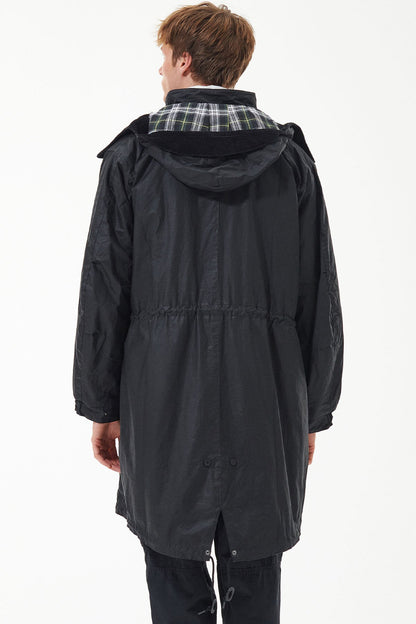 Torrent Wax Parka Jacket - BLACK