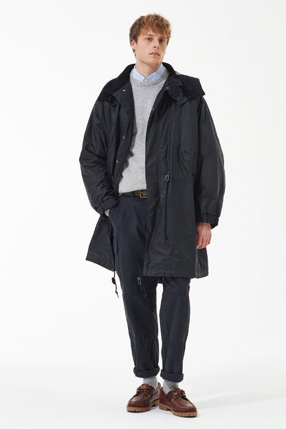 Torrent Wax Parka Jacket - BLACK
