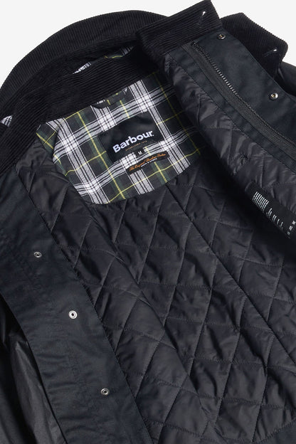 Torrent Wax Parka Jacket - BLACK