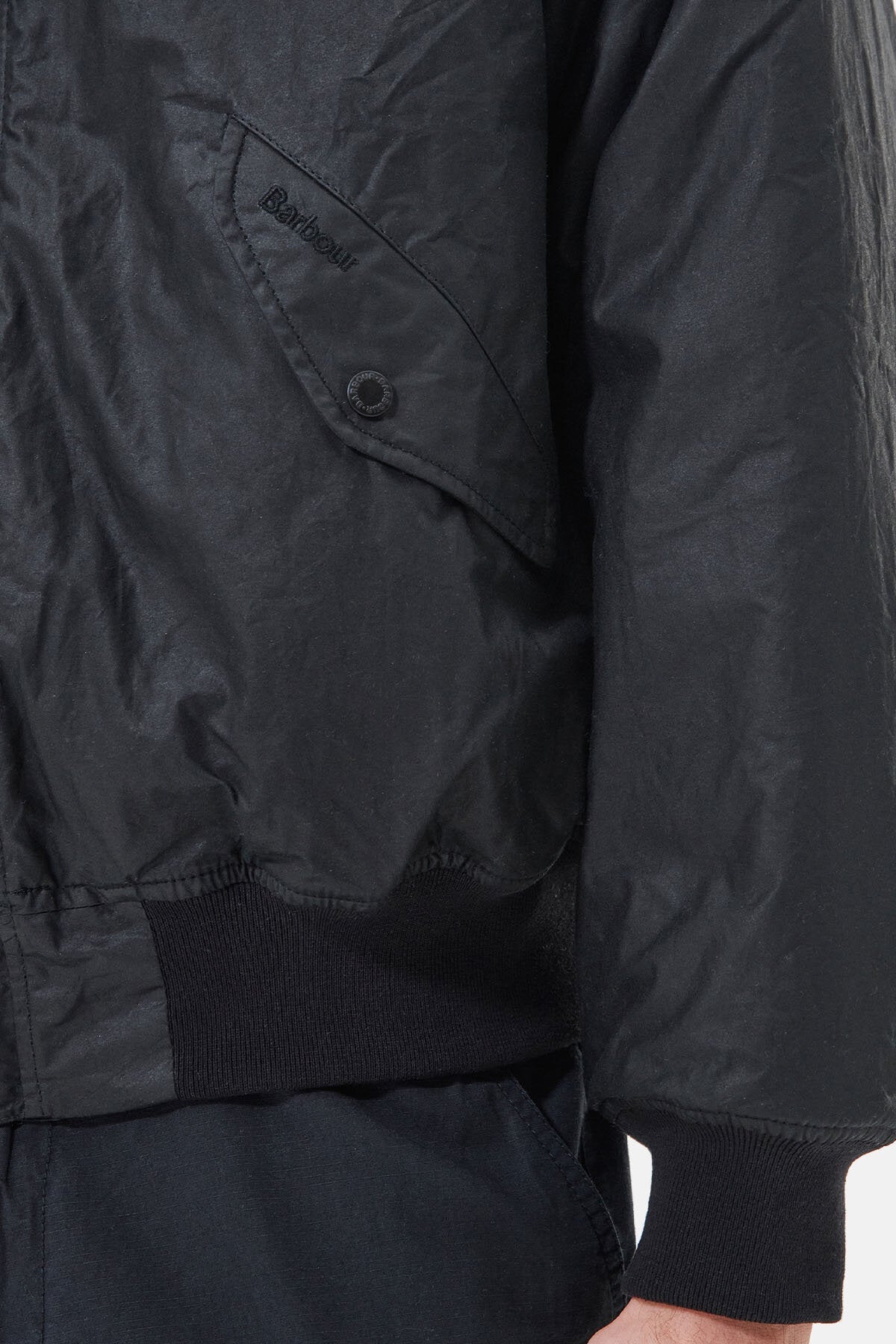 JBS Wax Flight Jacket - BLACK