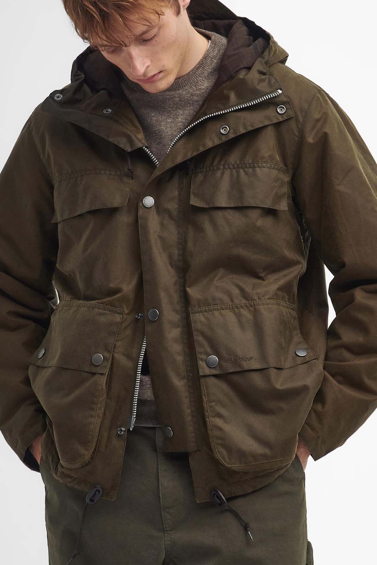 Re-Engineered Durham Waxed Jacket - BEECH