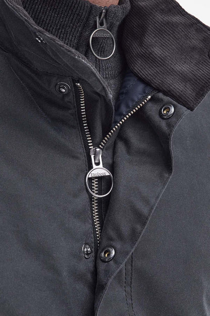 Tarnport Waxed Jacket - GREY