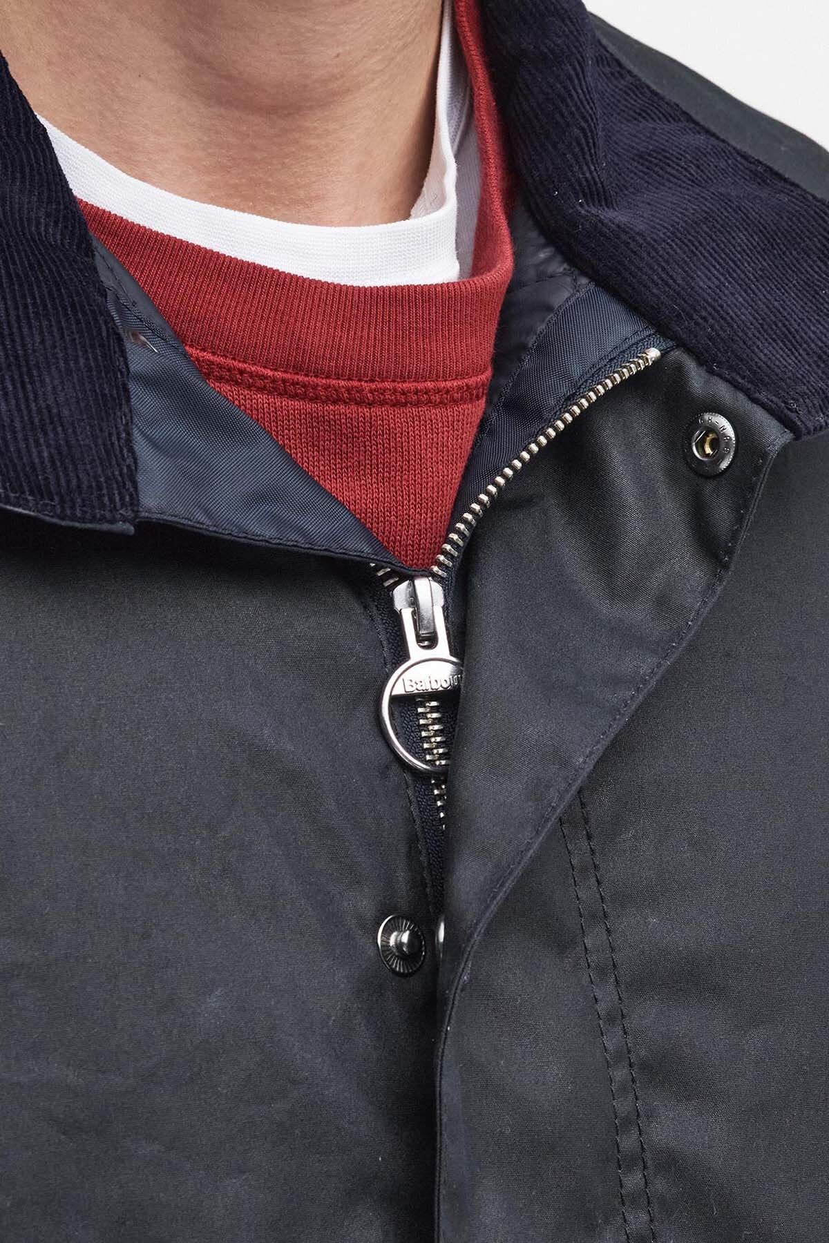 Tarnport Waxed Jacket - NAVY