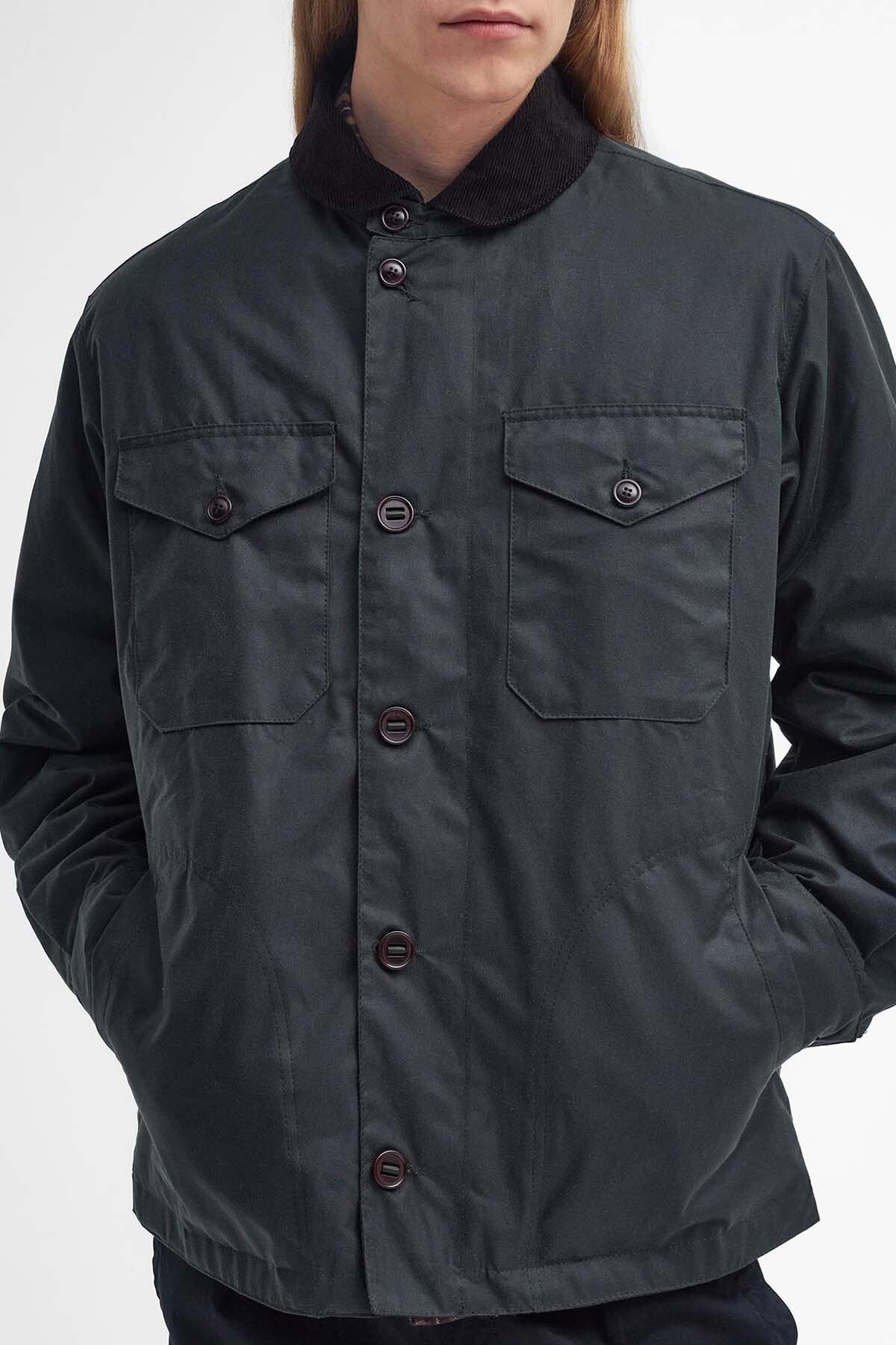 Deck Waxed Jacket - SAGE