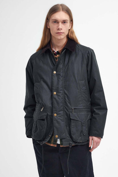 Modified Beaufort Waxed Jacket - SAGE