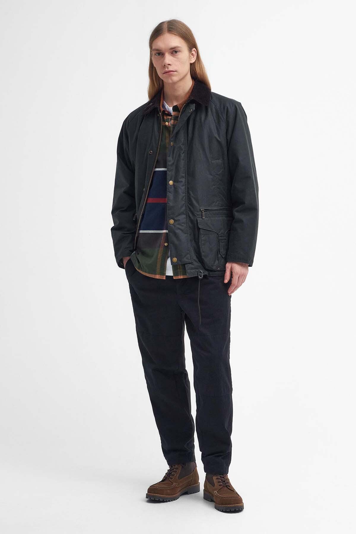 Modified Beaufort Waxed Jacket - SAGE