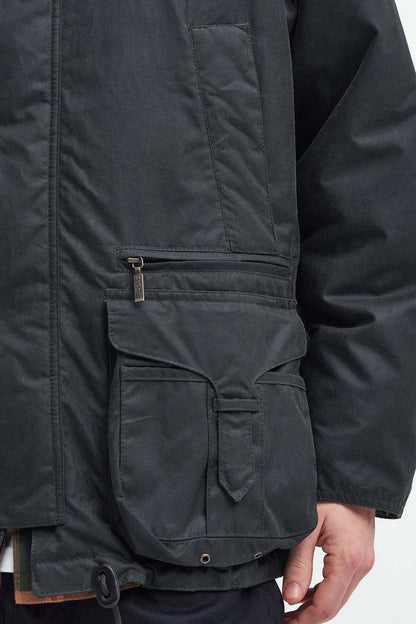 Modified Beaufort Waxed Jacket - SAGE