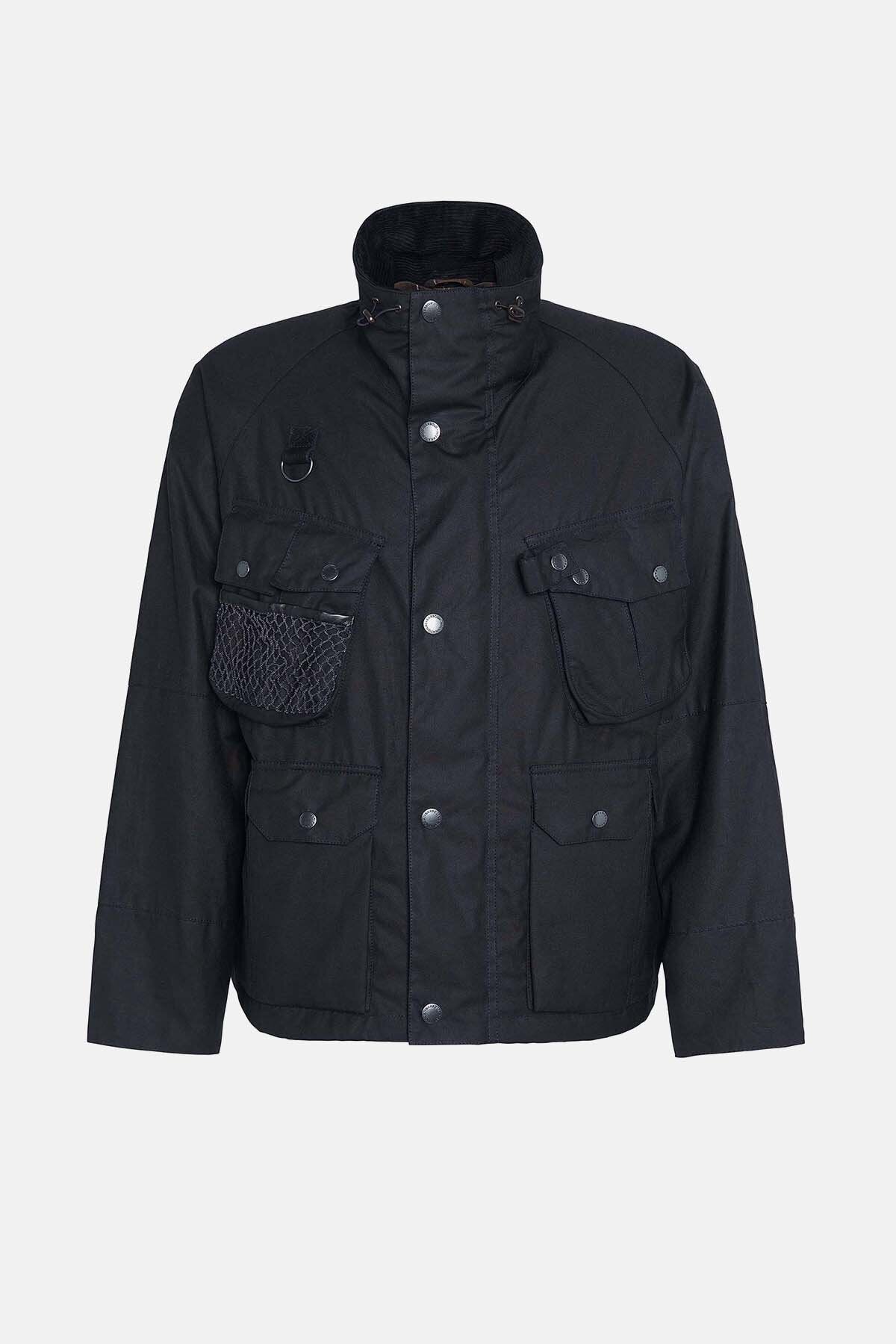 Modified Dryfly Waxed Jacket - BLACK