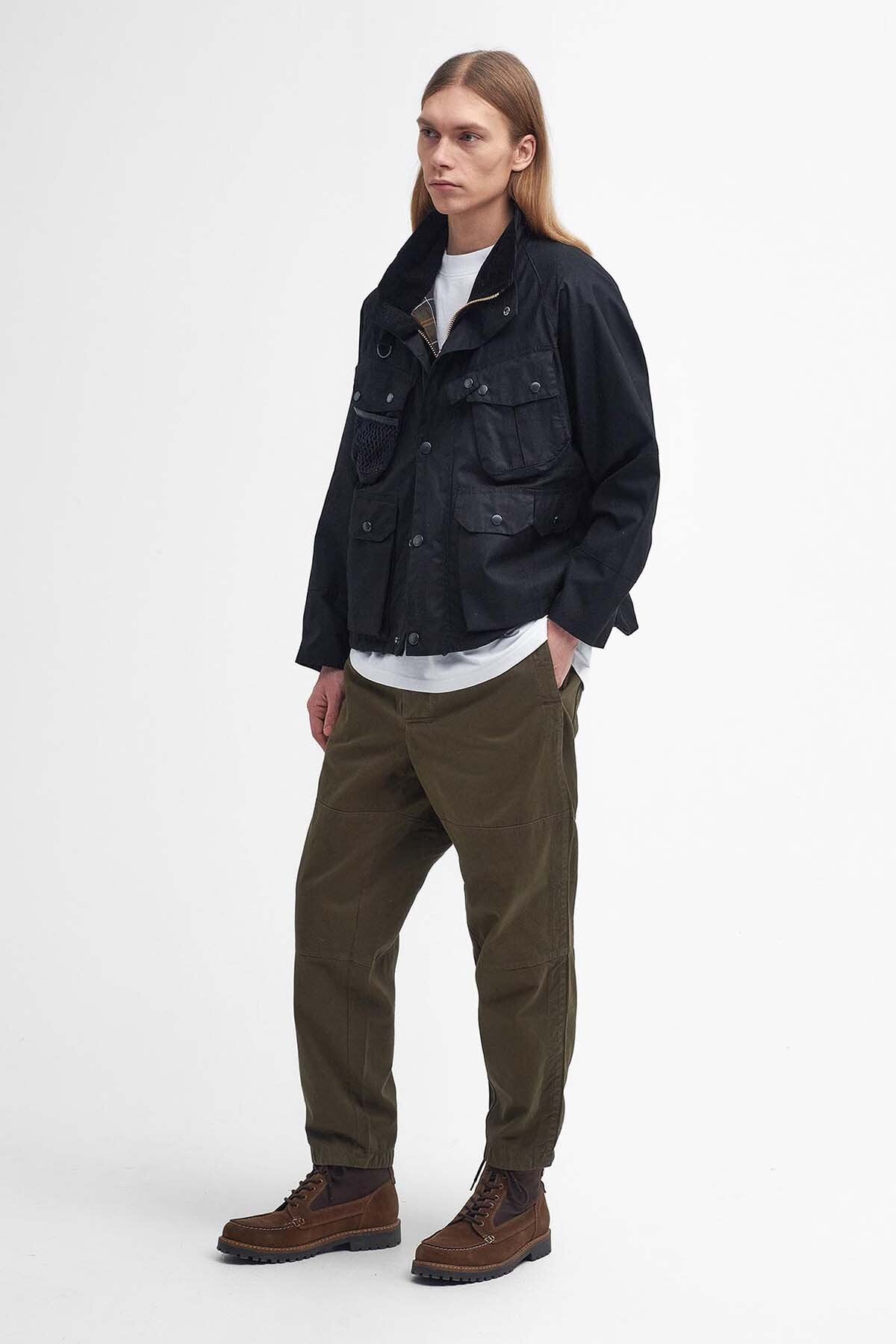 Modified Dryfly Waxed Jacket - BLACK