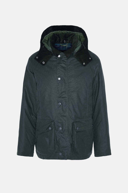 Modern Beaufort Waxed Jacket - SAGE