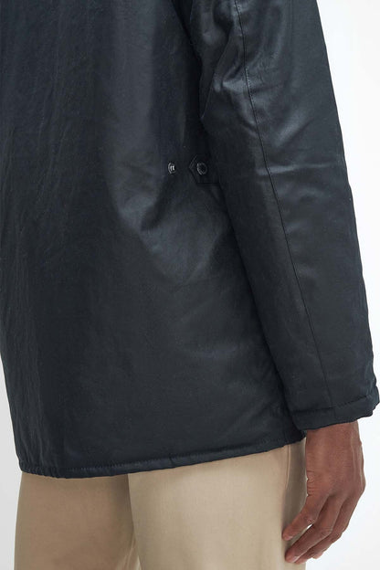 Beaufort Waxed Mac - NAVY