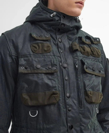 Military Waxed Jacket - SAGE