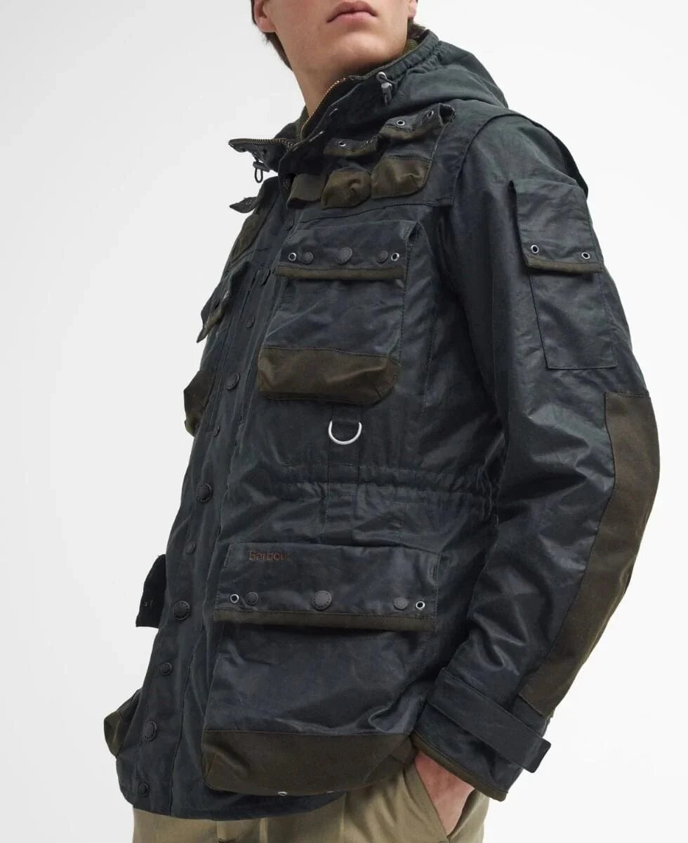Military Waxed Jacket - SAGE