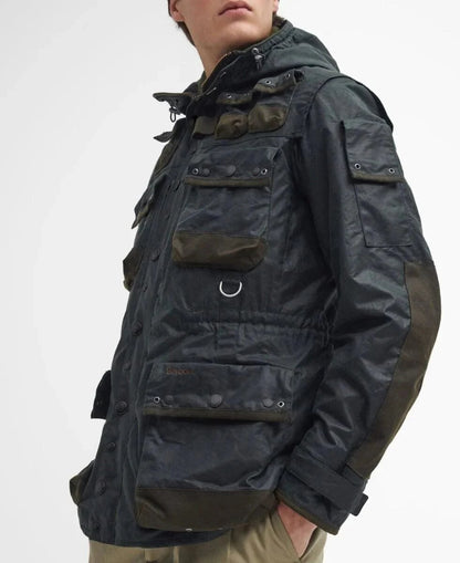 Military Waxed Jacket - SAGE
