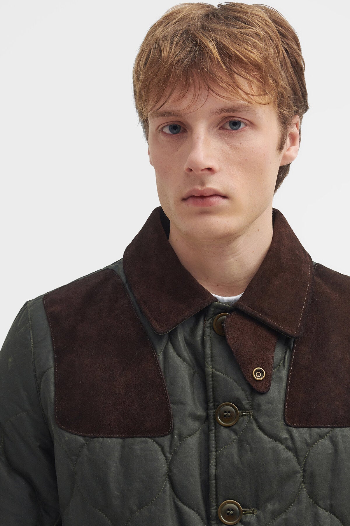 Sporting Quilted Waxed Jacket - ARCHIVE OLIVE