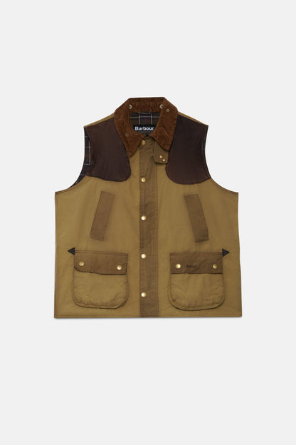 Bedale Wax Vest - SAND