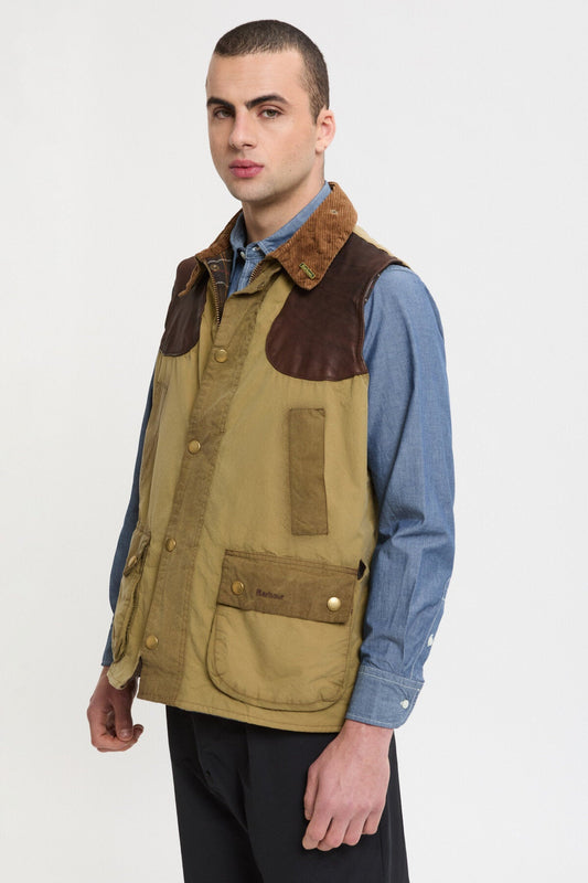 Bedale Wax Vest - SAND