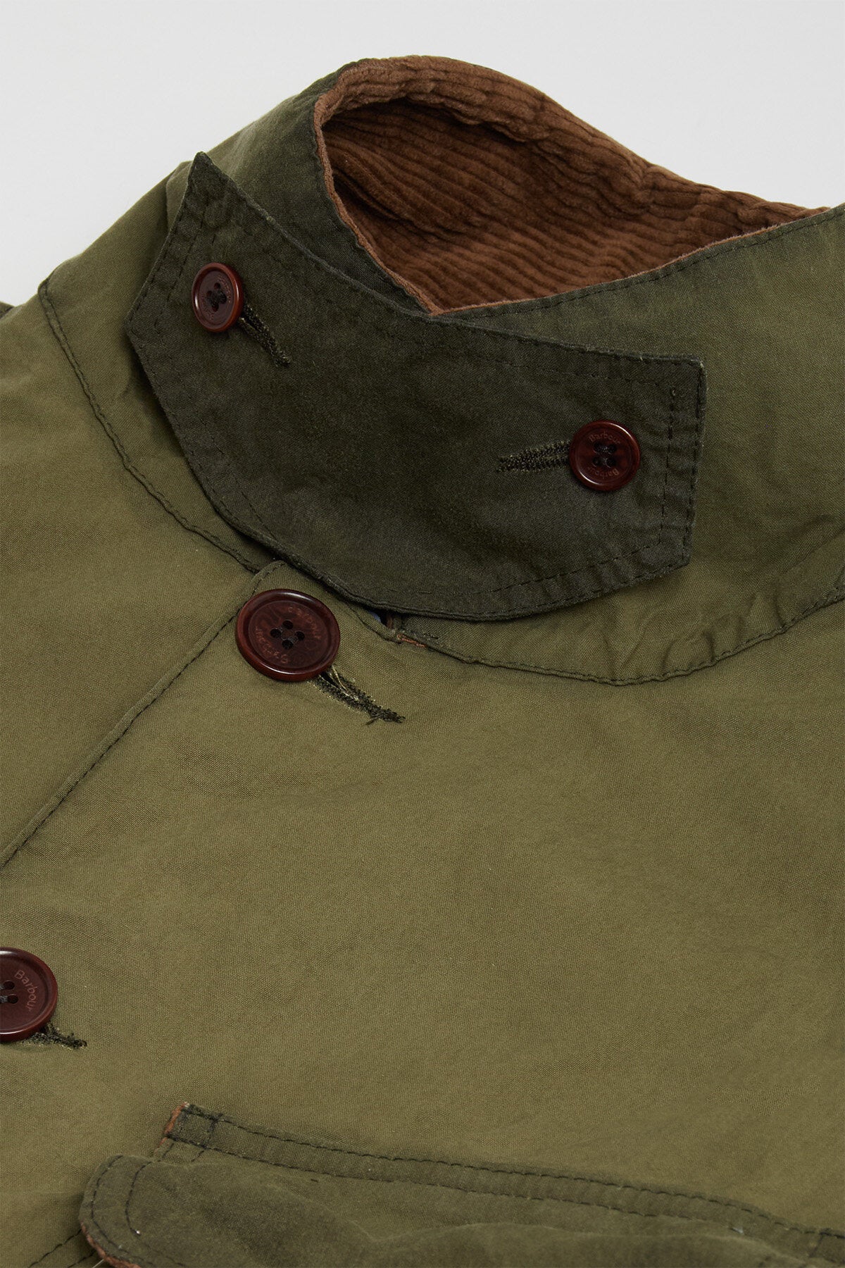 Workwear Wax Blazer - ARCHIVE OLIVE