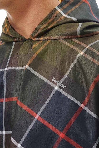Waterproof tartan poncho - CLASSIC TARTAN