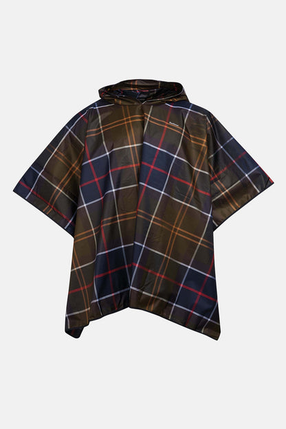 Waterproof tartan poncho - CLASSIC TARTAN