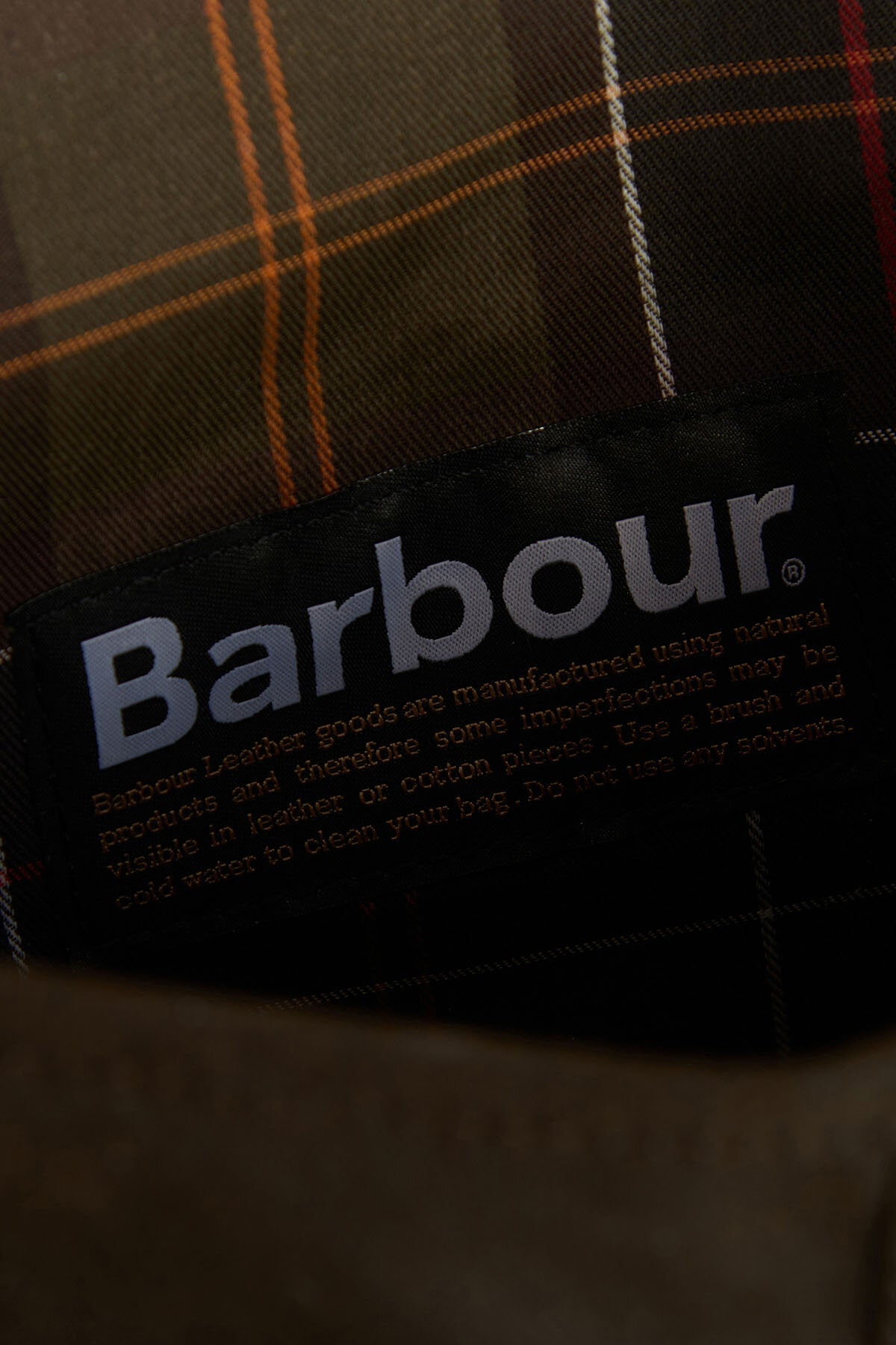 Wax Leather Tarras Bag - OLIVE