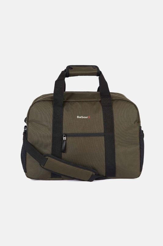 Arwin Canvas Holdall - OLIVE/BLACK