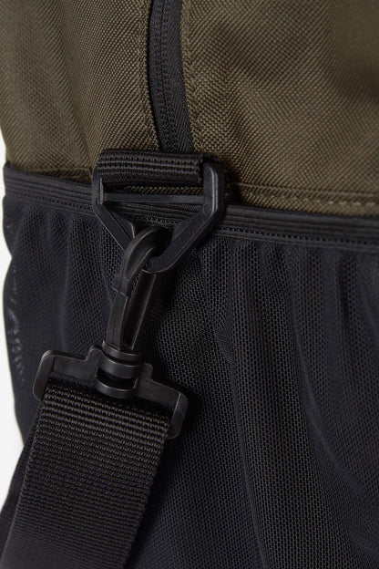 Arwin Canvas Holdall - OLIVE/BLACK