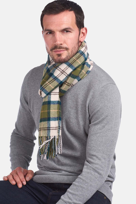 Tartan Lambswool Scarf - ANCIENT