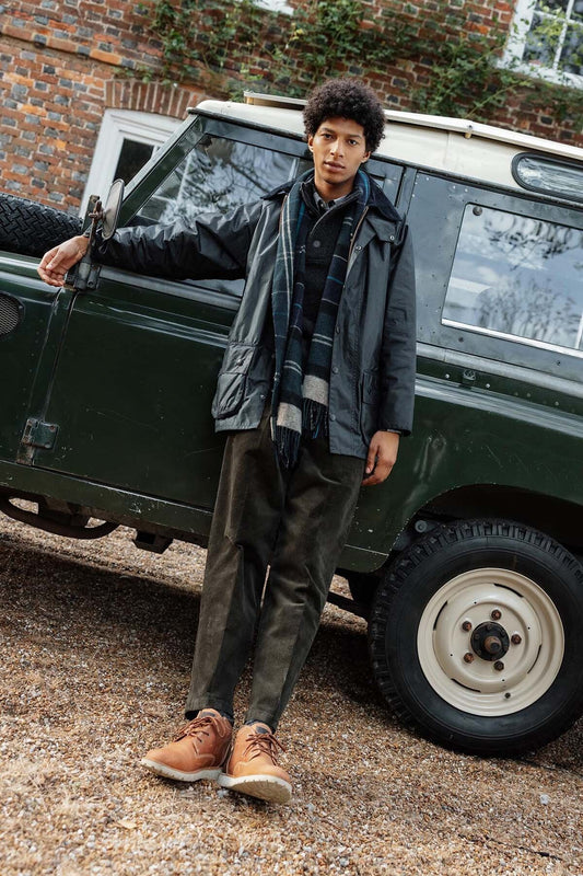 Inverness Tartan Scarf - GREEN LOCH