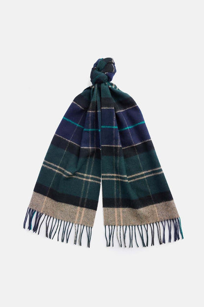 Inverness Tartan Scarf - GREEN LOCH